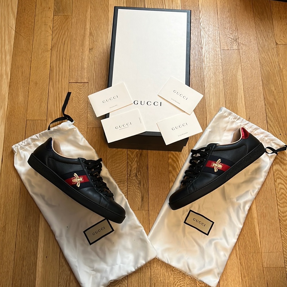 Gucci ice black 9.5 us